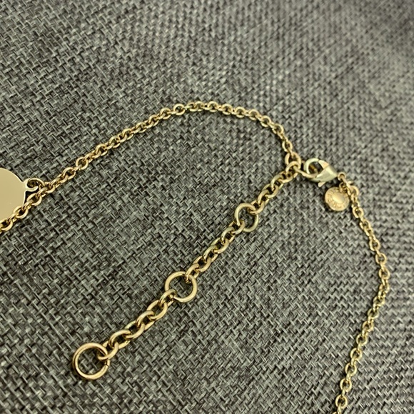 J. Crew Gold Tone Disk Necklace - Picture 4 of 5